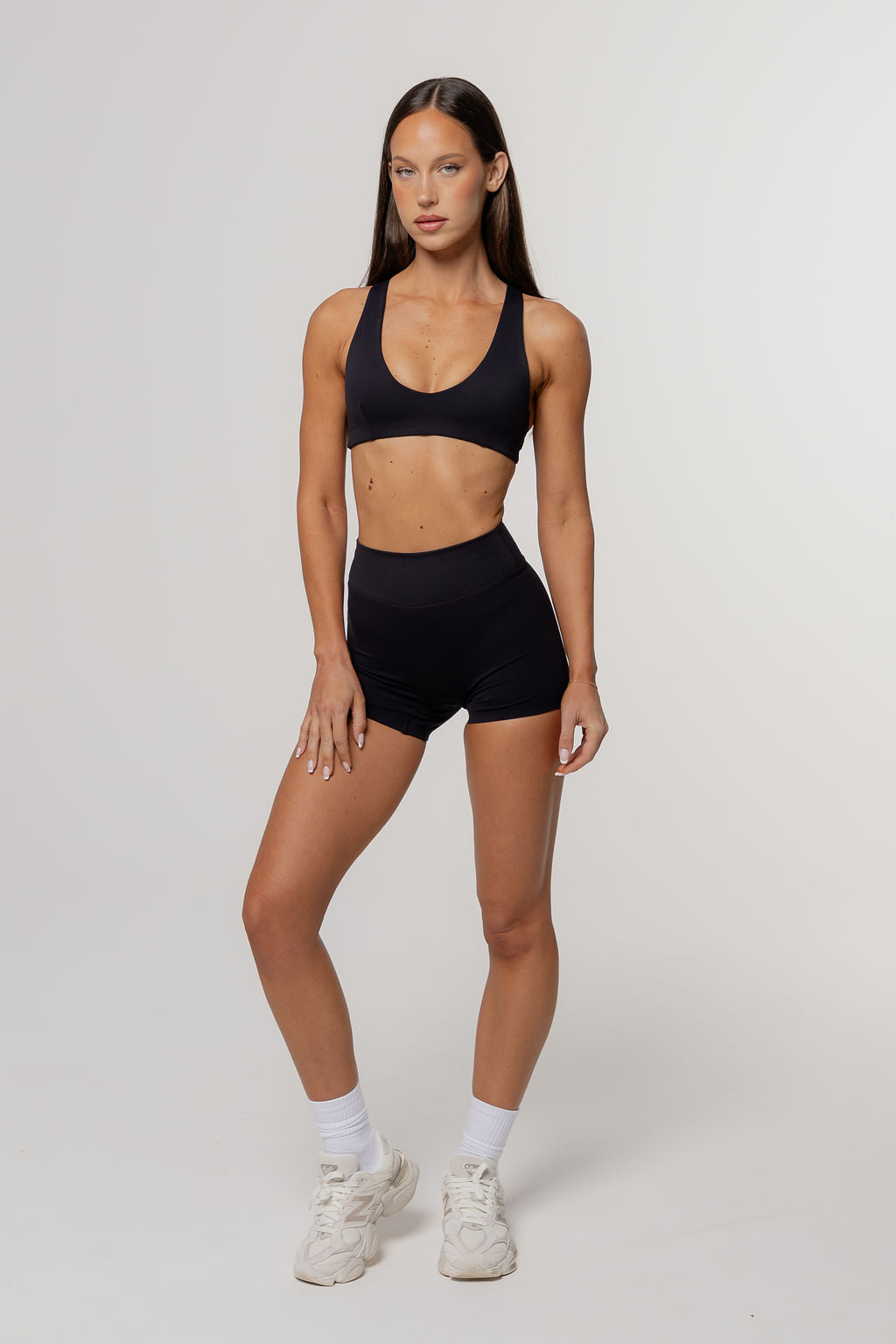 Core Define Crop | Black