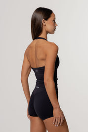 Core Halter Tank | Black