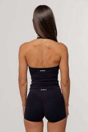 Core Halter Tank | Black