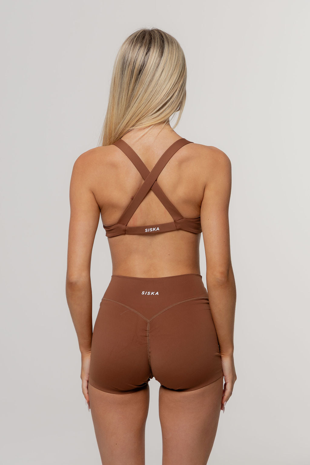 Core Twist Crop | Espresso
