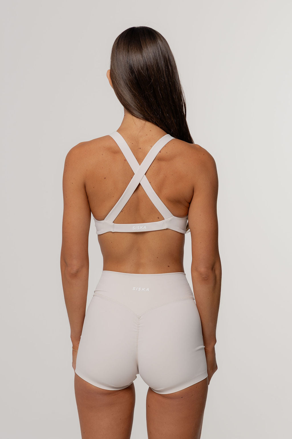 Core Twist Crop | Oat