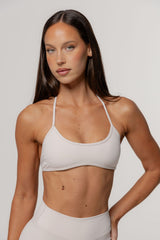 Core Barely There Halter Crop | Oat