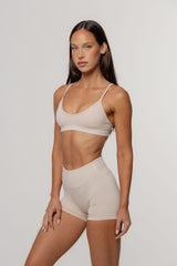 Sculpt Scrunch Short | Oat