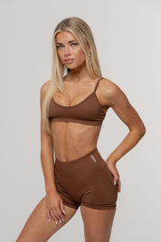 Sculpt Scrunch Short | Espresso