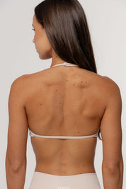 Sculpt Barely There Halter Crop | Oat