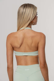 Core Define Halter Crop | Matcha