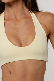 Core Define Halter Crop | Butter