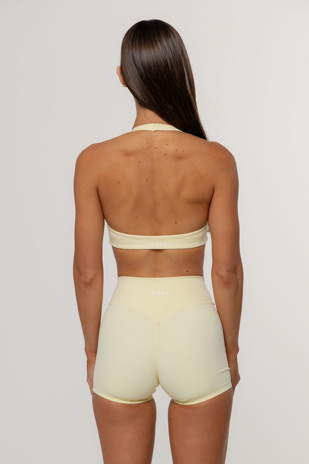 Core Define Halter Crop | Butter