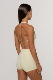 Core Barely There Halter Crop | Butter