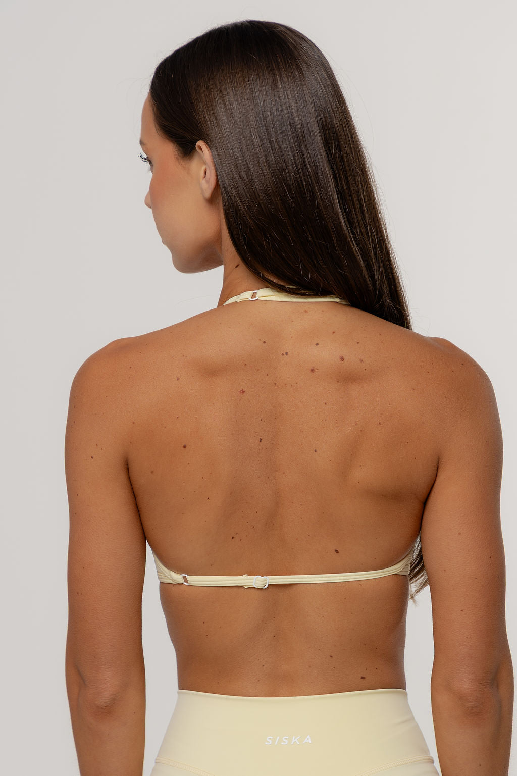 Core Barely There Halter Crop | Butter