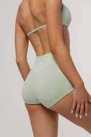 Micro Sculpt Scrunch Short | Matcha