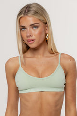 Sculpt Staple Crop | Matcha