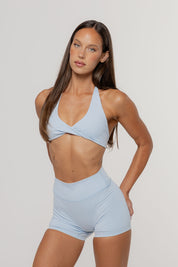 Core Invisible Scrunch Shorts | Sky