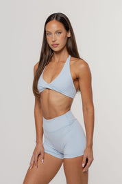 Core Invisible Scrunch Shorts | Sky