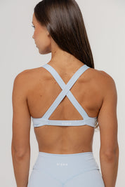 Core Twist Crop | Sky