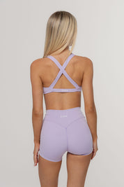 Core Twist Crop | Lilac
