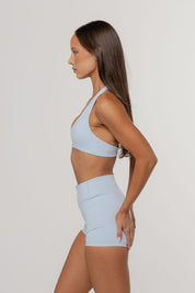 Core Define Halter Crop | Sky