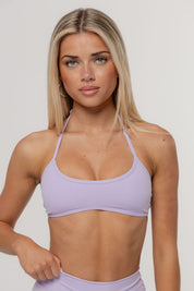 Core Barely There Halter Crop | Lilac