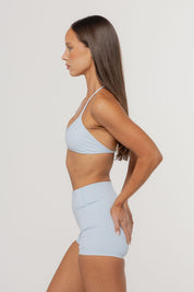 Core Barely There Halter Crop | Sky