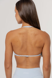 Core Barely There Halter Crop | Sky