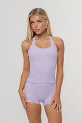 Core Halter Tank | Lilac
