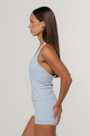 Core Halter Tank | Sky