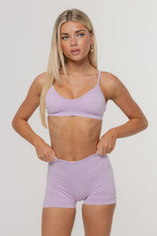 Sculpt Scrunch Short | Lilac