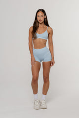 Sculpt Scrunch Short | Sky