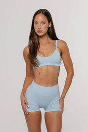 Sculpt Scrunch Short | Sky
