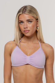 Sculpt Barely There Halter Crop | Lilac