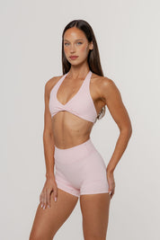 Core Invisible Scrunch Shorts | Blush