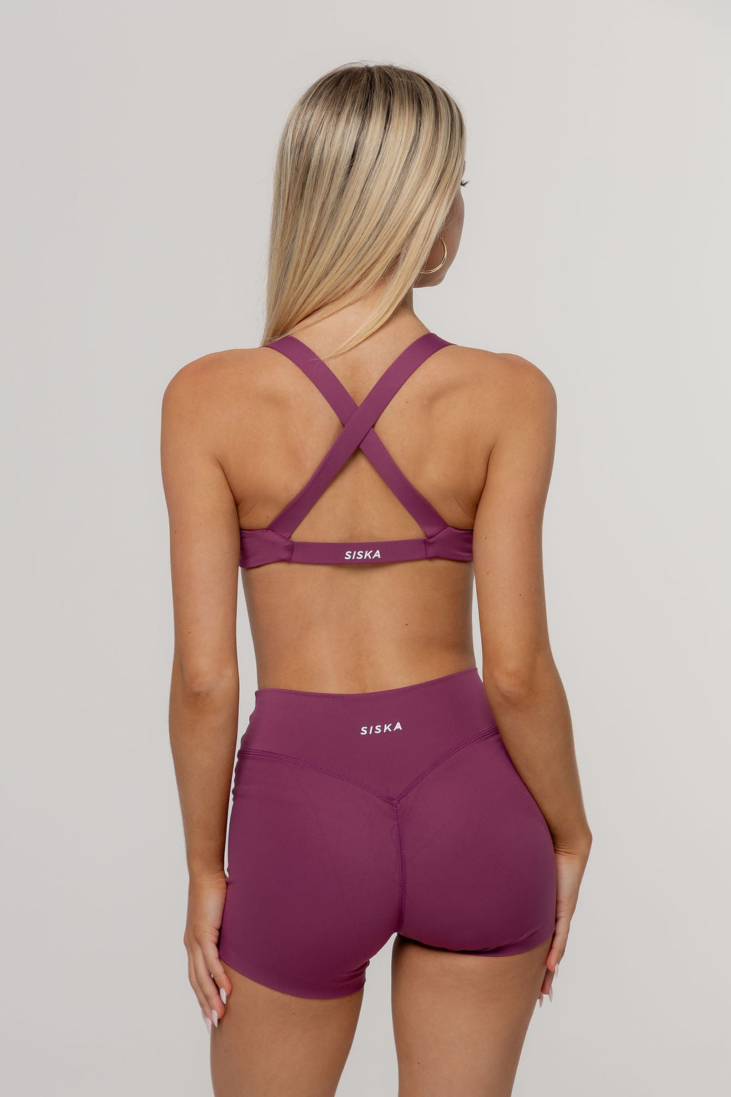 Core Twist Crop | Grape