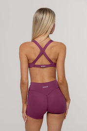 Core Twist Crop | Grape