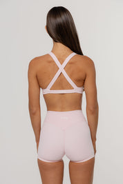 Core Twist Crop | Blush