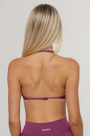 Core Barely There Halter Crop | Grape