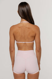 Core Barely There Halter Crop | Blush