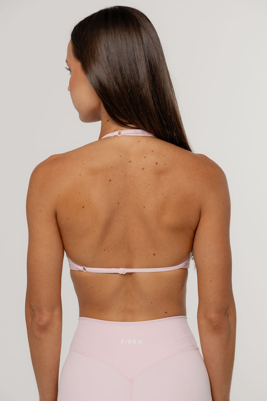 Core Barely There Halter Crop | Blush
