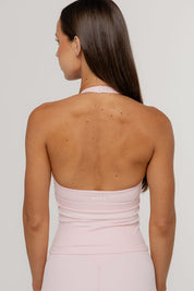 Core Halter Tank | Blush