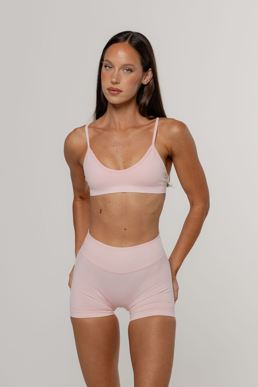 Sculpt Scrunch Short | Blush