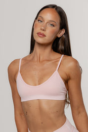Sculpt Staple Crop | Blush