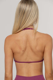 Sculpt Barely There Halter Crop | Grape