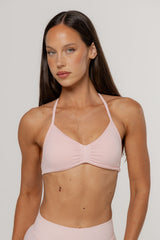 Sculpt Barely There Halter Crop | Blush