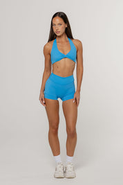 Core Invisible Scrunch Shorts | Cobalt