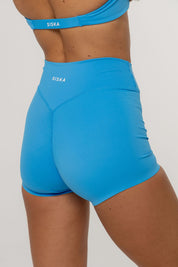 Core Invisible Scrunch Shorts | Cobalt