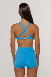 Core Twist Crop | Cobalt