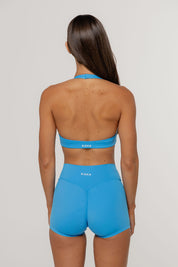 Core Define Halter Crop | Cobalt