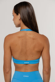 Core Define Halter Crop | Cobalt