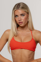 Core Barely There Halter Crop | Chilli