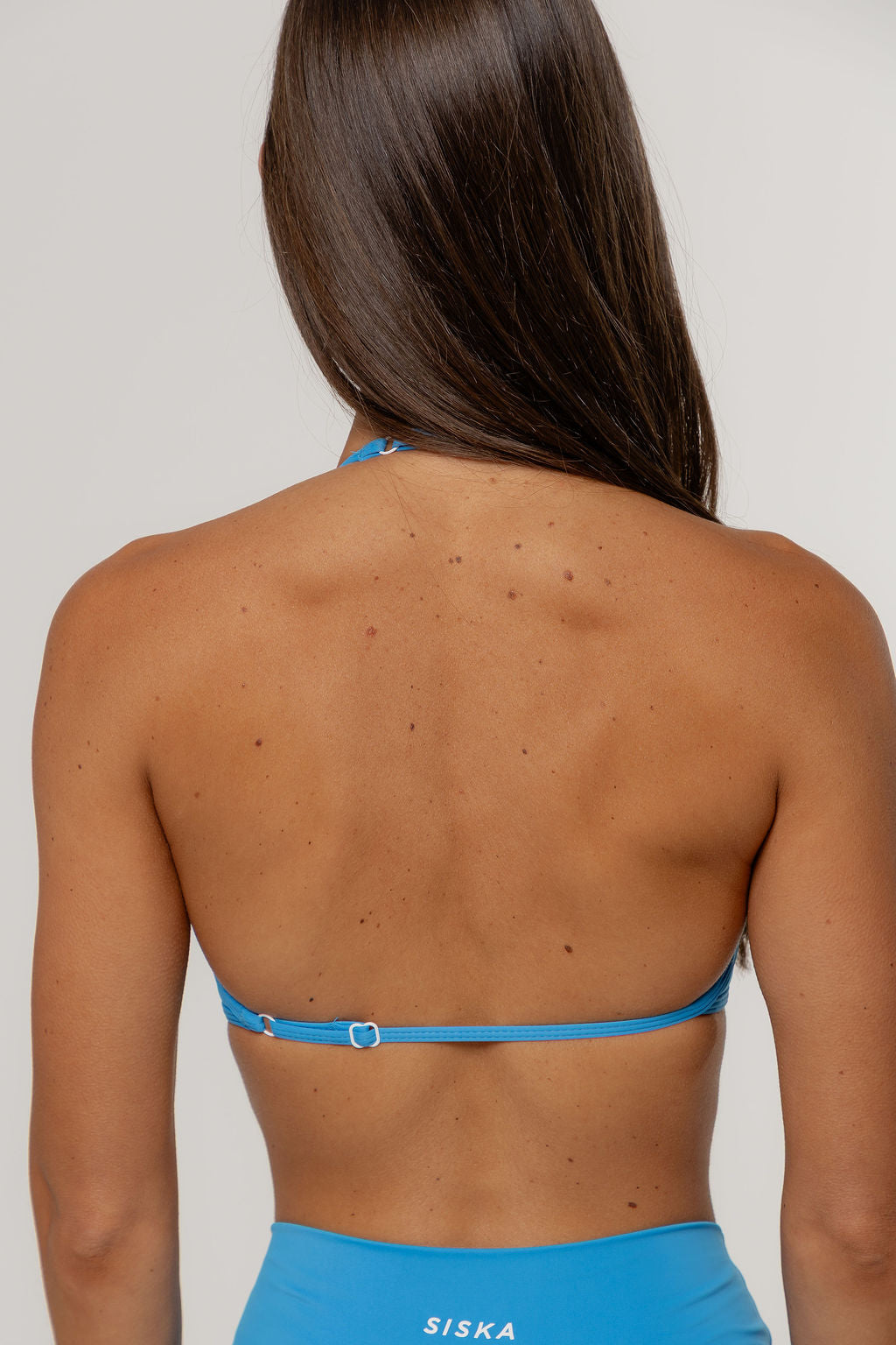 Core Barely There Halter Crop | Cobalt