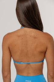 Core Barely There Halter Crop | Cobalt